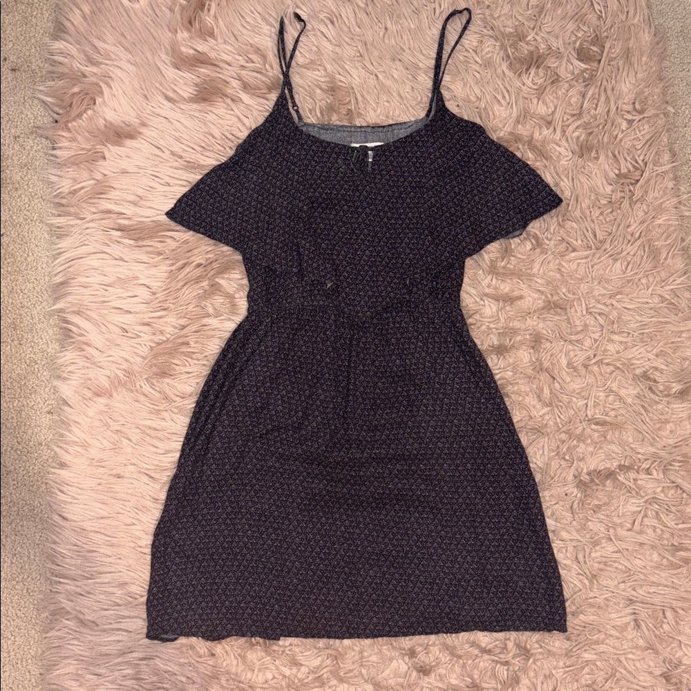American Eagle Outfitters Blue/Purple Mini Dress